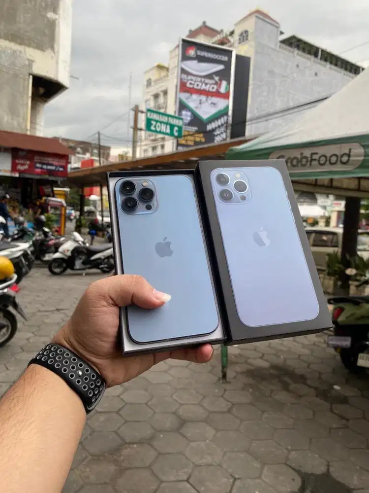 iPhone 13 Promax 128 Sierra Blue Regist Permanen