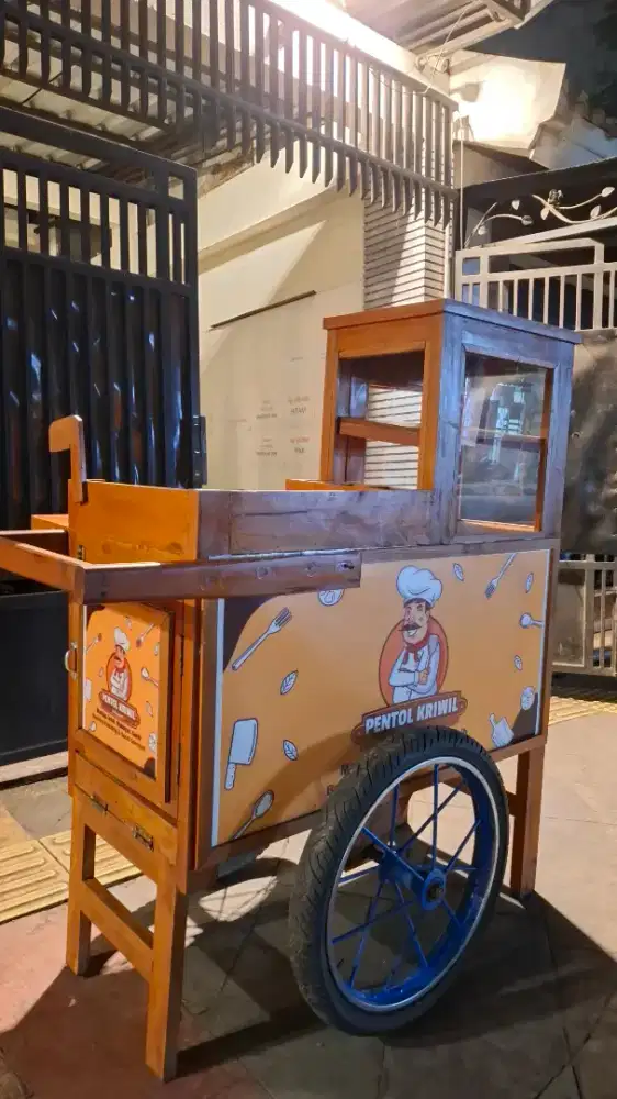 Gerobak Cilok Dorong