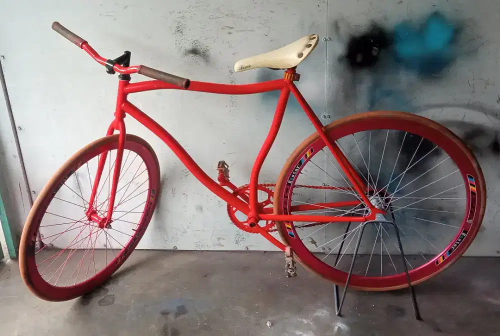 Sepeda fixie rem dolltrap