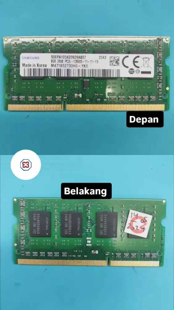 RAM DDR3 DDR3L PC3L 12800S/8GB