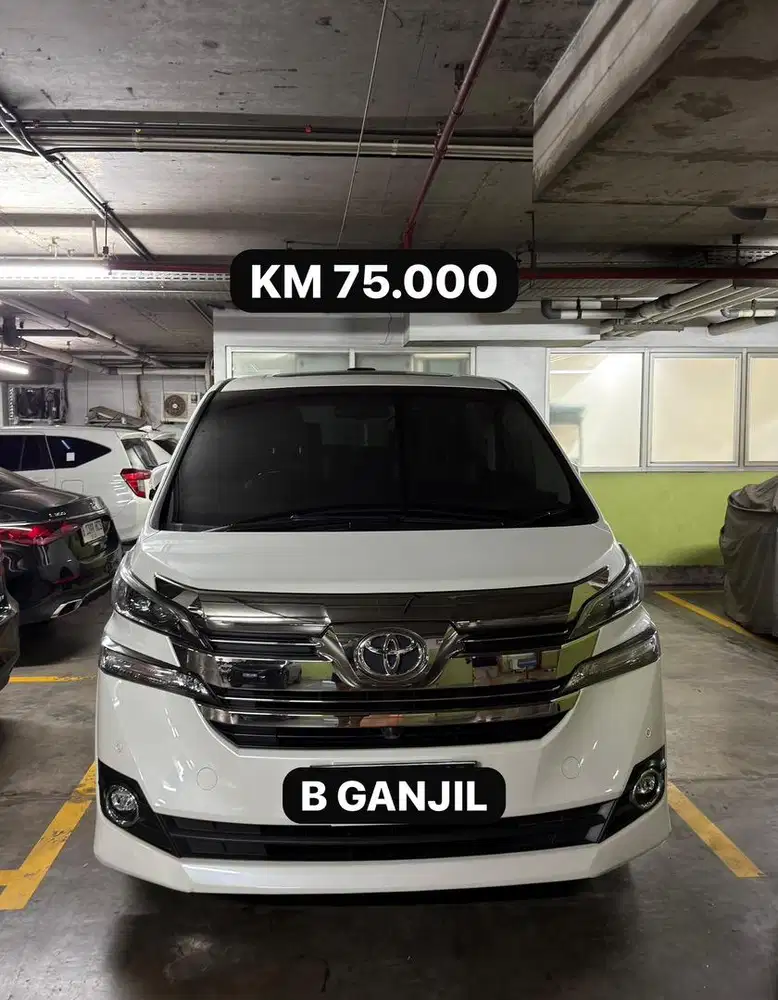 Toyota Vellfire 2016 Bensin