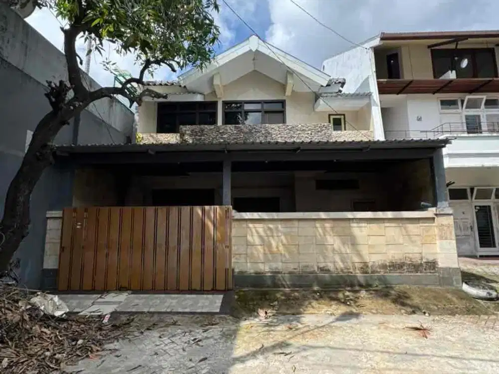 dijual cepat rumah mewah siap huni di jalan hertasning 2 lantai dekat Mall panakukang