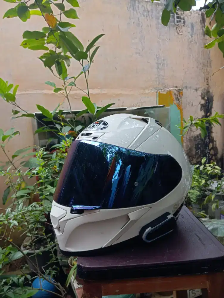 AIROH VALOR WHITE GLOSSY