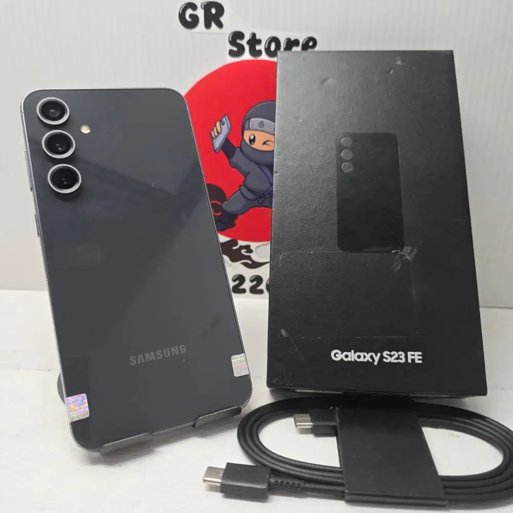 Samsung Galaxy S23 Fe Graphyte 256GB Fullset No Minus