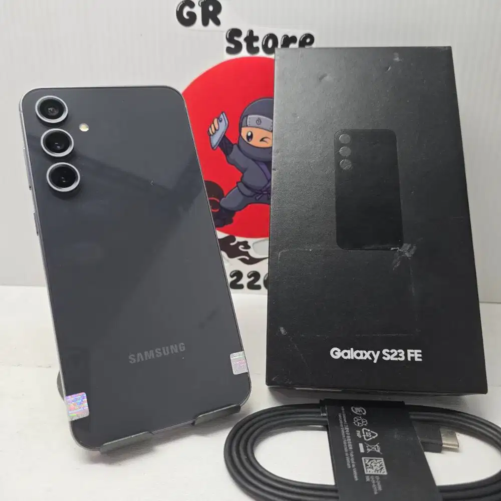 Samsung Galaxy S23Fe Graphyte 128GB Fullset No Minus