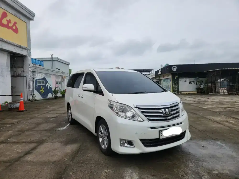 Toyota Alphard 2012 Bensin