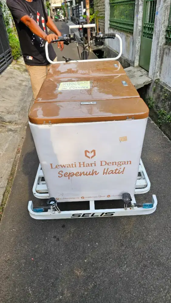 Gerobak listrik Kopi SELIS