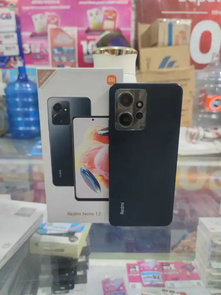 Xiaomi redmi note 12 ram 4+4/128gb lengkap
