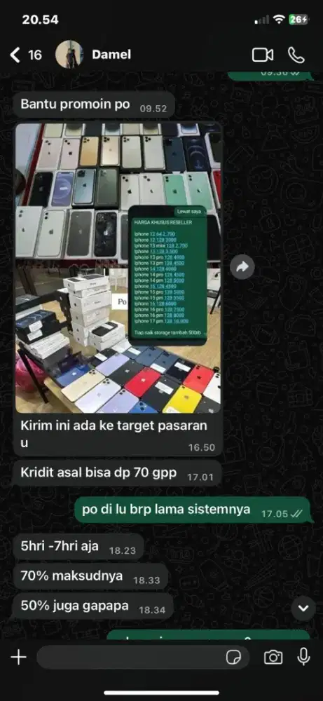 iPhone 12 -17 biasa & pro j