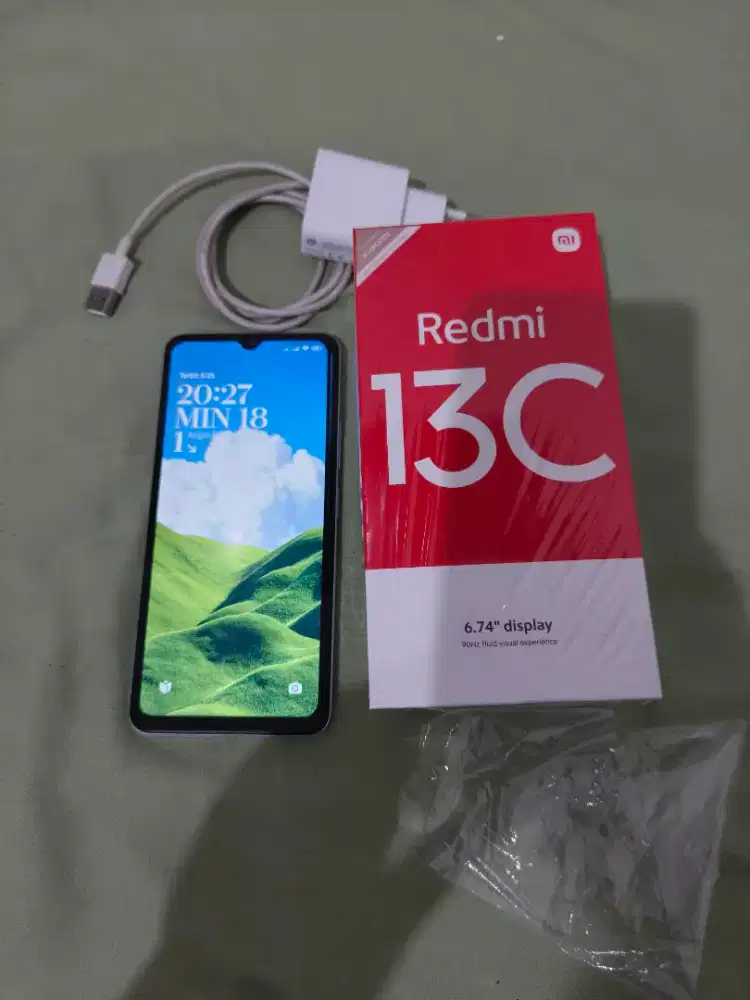 xiaomi redmi 13c glacier white 8/256