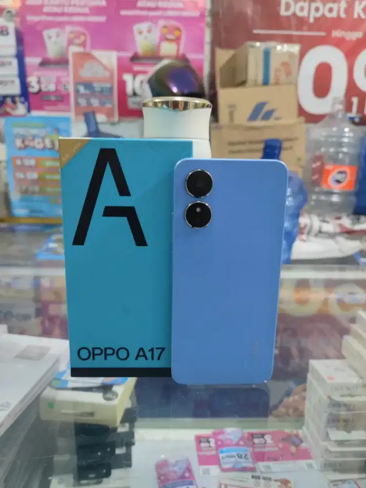 Oppo A17 ram 4/64gb lengkap