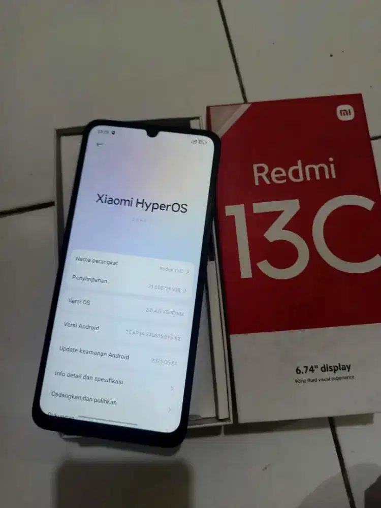 Redmi 13C ram 8/256 GB fullset