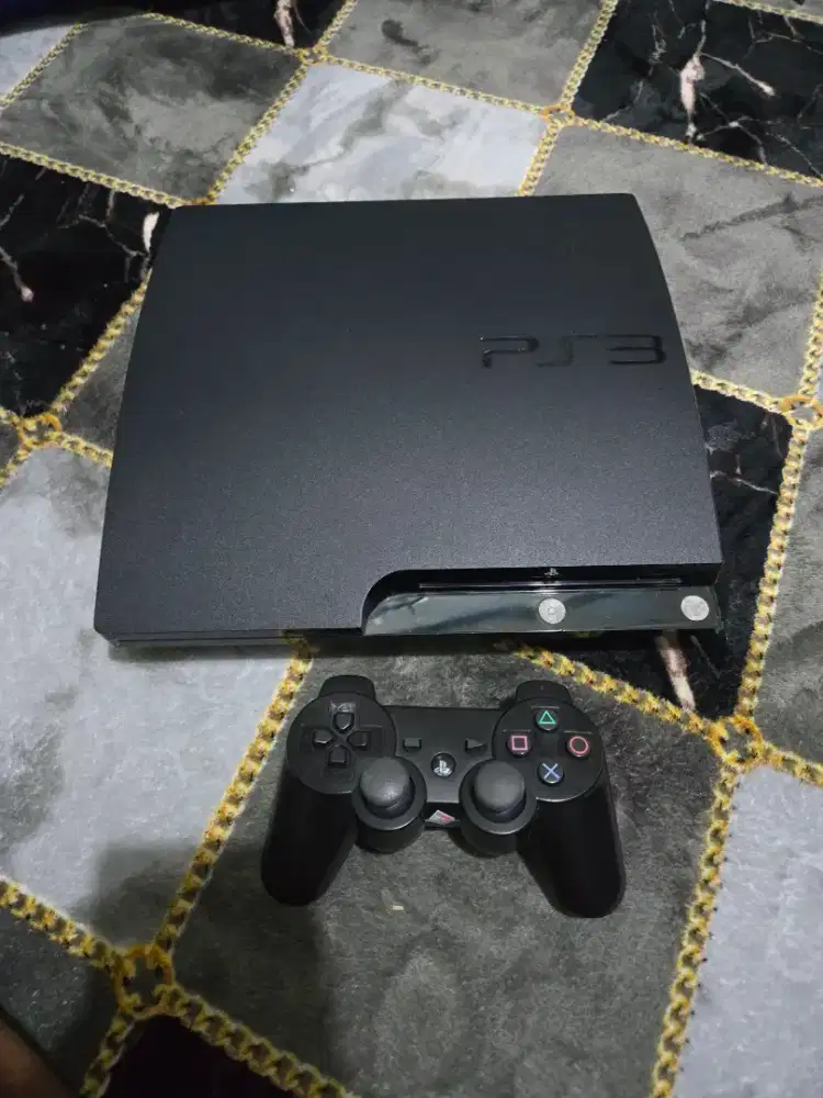 PS3 PLAYSTATION 3 SLIM SERI 20 SSD 250GB MINUS IC HDMI TT HARGA PASS