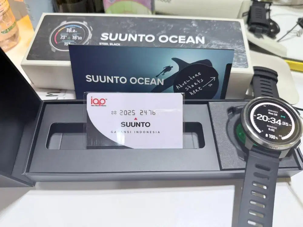 SUUNTO OCEAN black steel