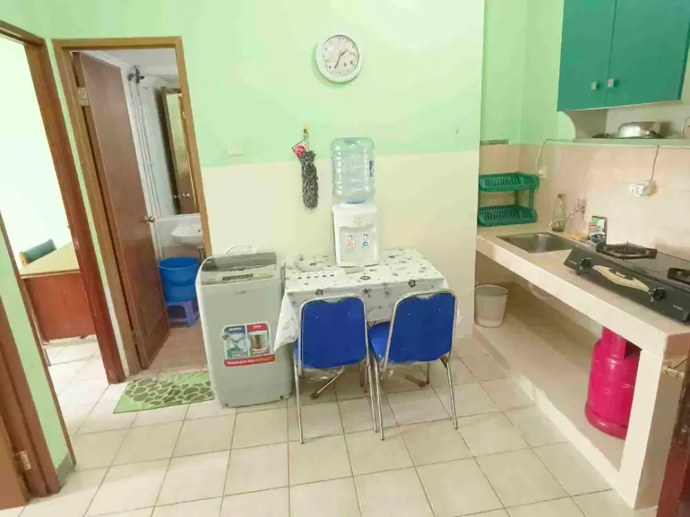 Apartemen Mediterania Gajah Mada Tipe 2 BR Full Furnished Ada Mesin Cuci Baru, Free IPL dan Wifi