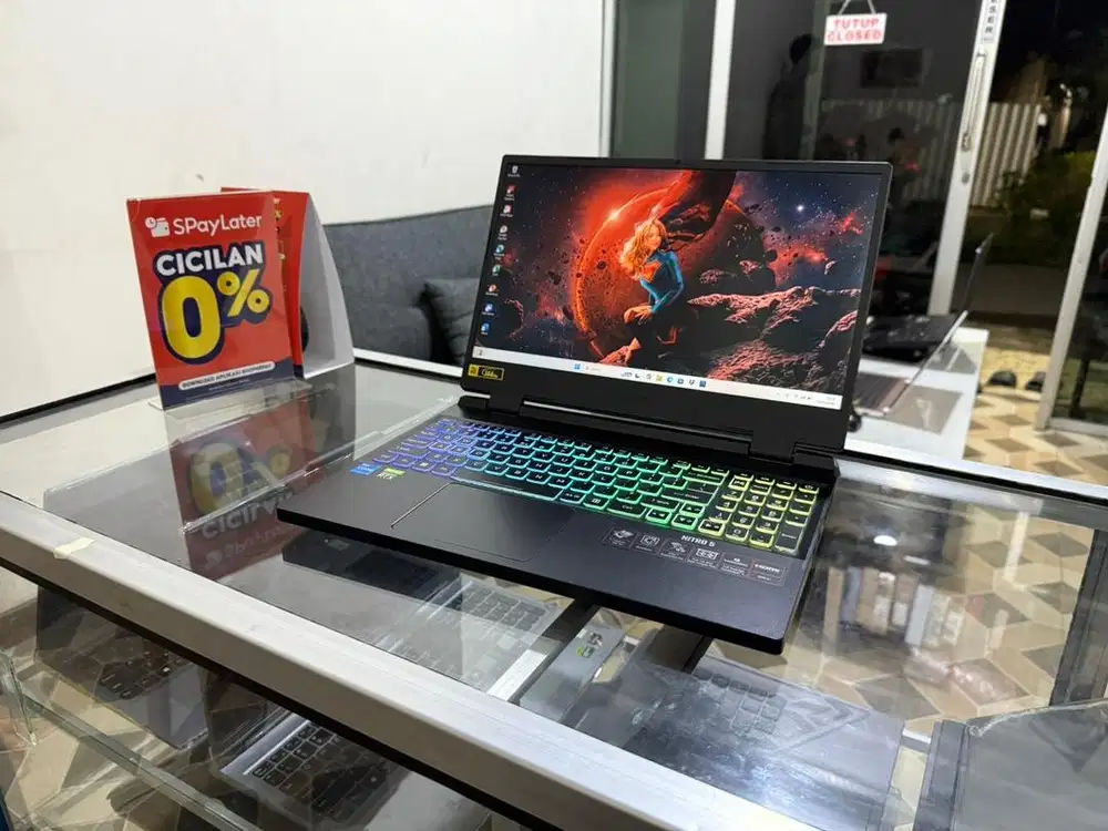 CORE I5gen12 RTX3050 FULSETLIKE NEW GARANSI