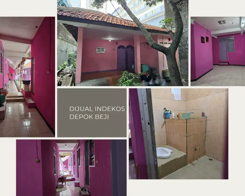 DIJUAL INDEKOS+RUMAH STRATEGIS DEKAT STASIUN PONDOK CINA