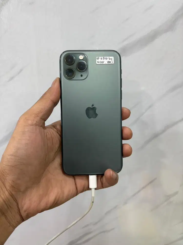 Iphone 11 pro 64gb second ex inter fullset