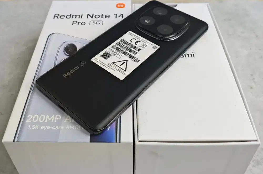 Xiaomi Redmi Note 14 Pro 5G 8/256 GB Black SUPER MULUS 99%