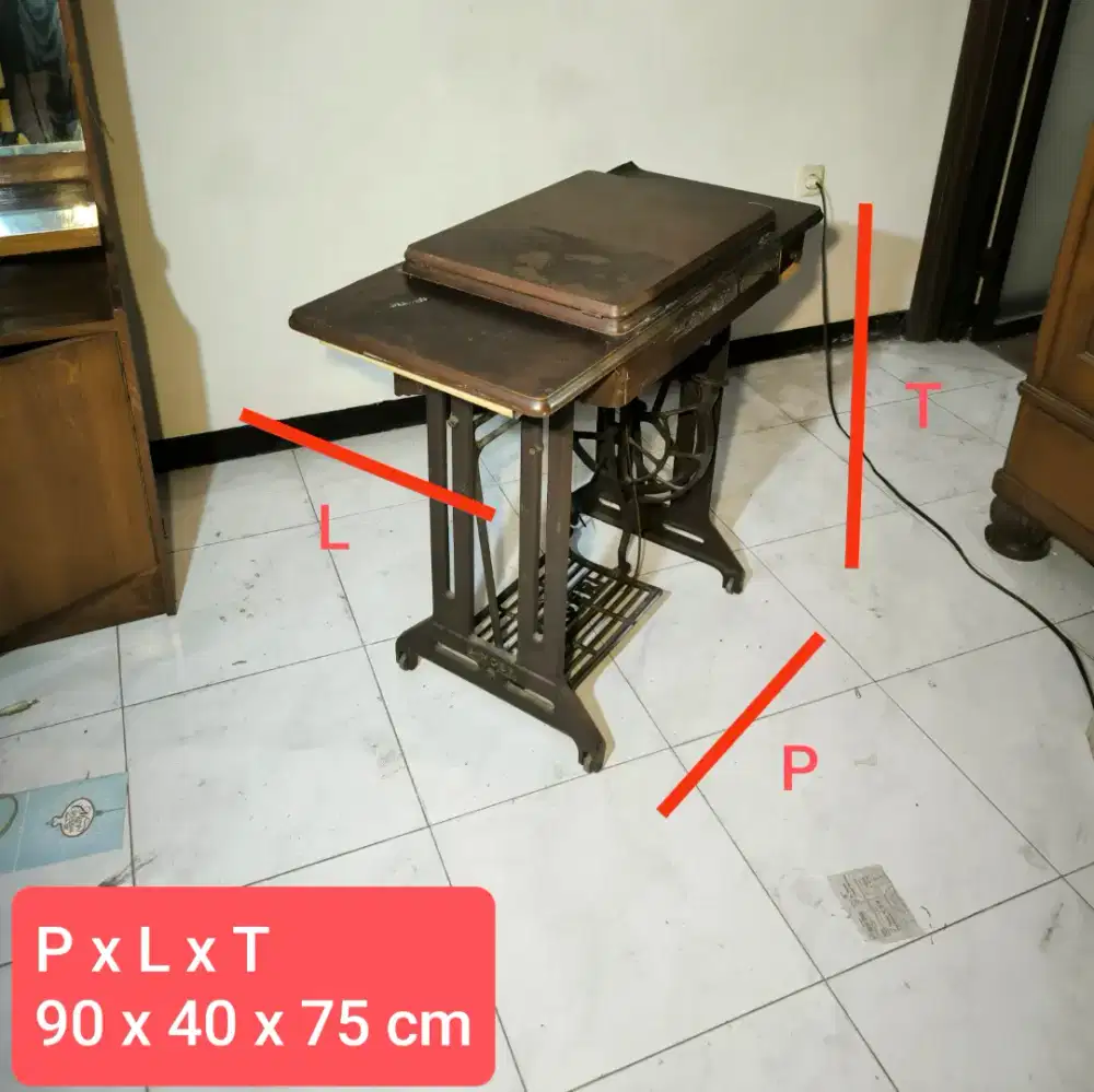 mesin jahit singer lengkap set