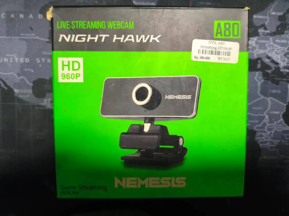 Webcam NYK Nemesis A80 Night Hawk Gaming HD 960P