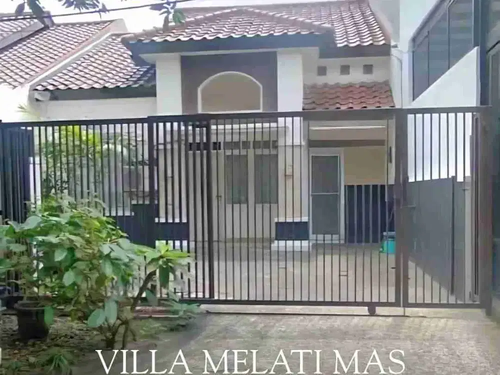RUMAH DISEWAKAN SIAP HUNI DI VILA MELATI MAS, BSD CITY