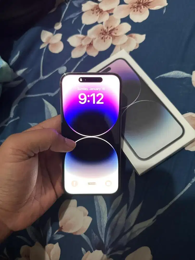 Iphone 14 Pro 256gb deep purple ex Inter NEGO