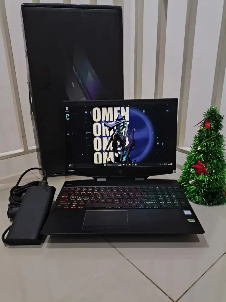 Laptop hp omen touchscreen i7 gen 9 rtx 2060