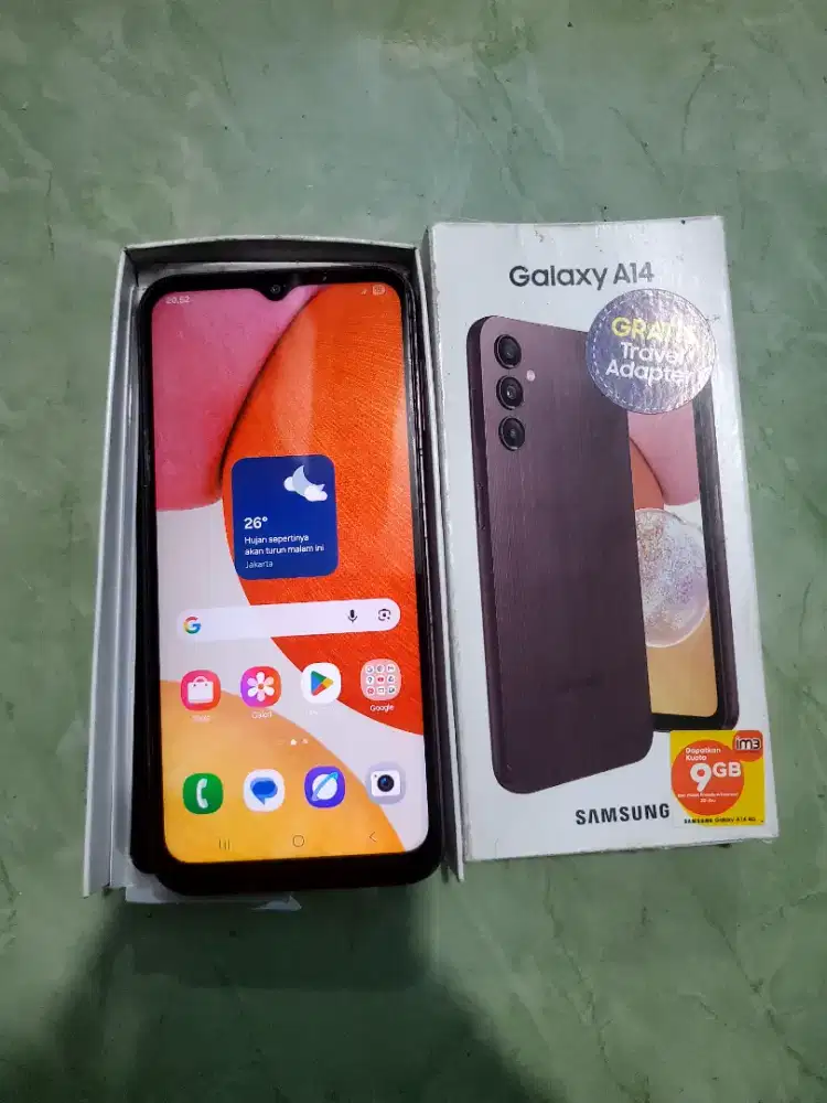 Jual cepat bu samsung A14 6/128