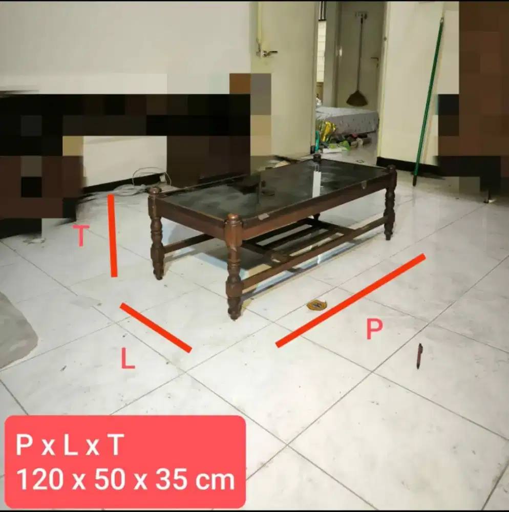 meja tamu jati ligna