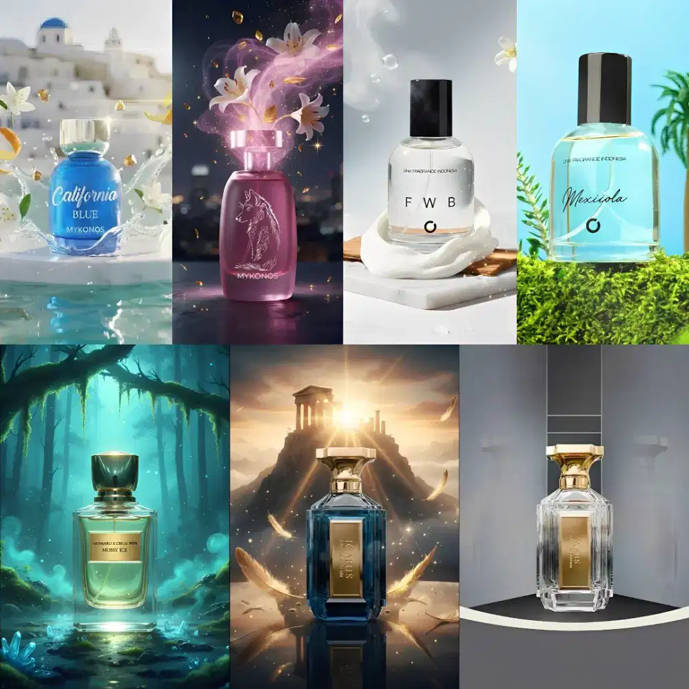 Decant parfum original 100% Aroma Elegan Tahan Lama