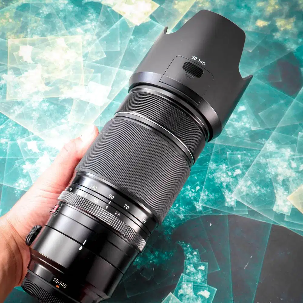 Fujinon XF 50-140mm F2.8 R LM OIS WR. Fullset Mulus. Ex FFID. Fuji Fuj