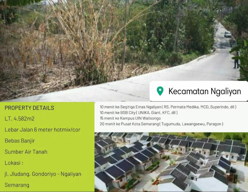 jual tanah murah ngaliyan semarang