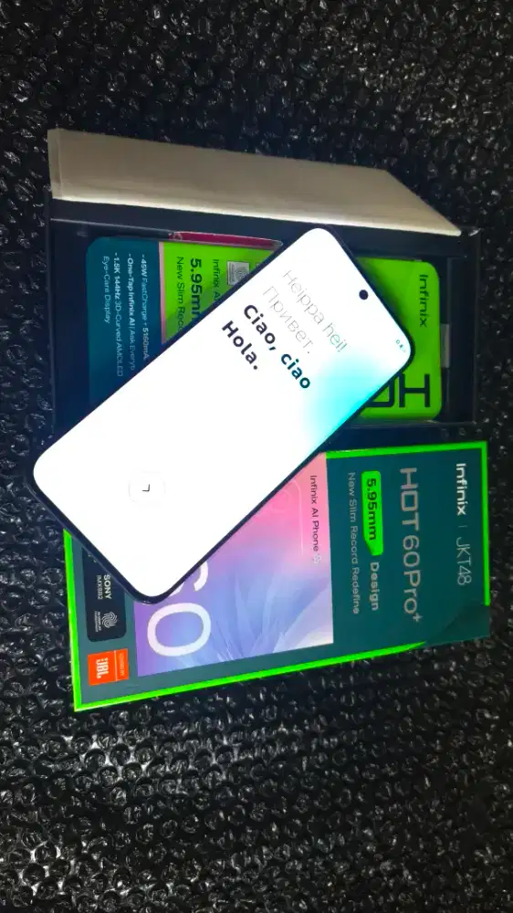 Infinix Hot 60 Pro 8GB/256GB – Kondisi Baru (Unbox)