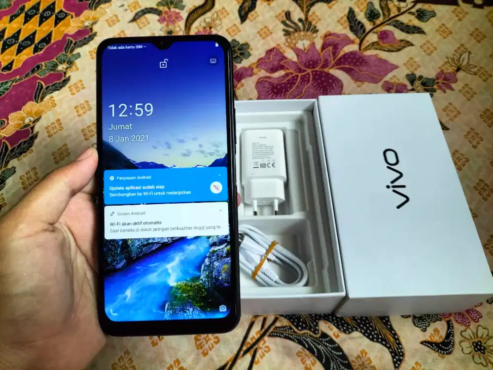 Jual VIVO Y20s RAM 8GB / 256GB 4G LTE Duos 6.51in Fingerprint Face iD