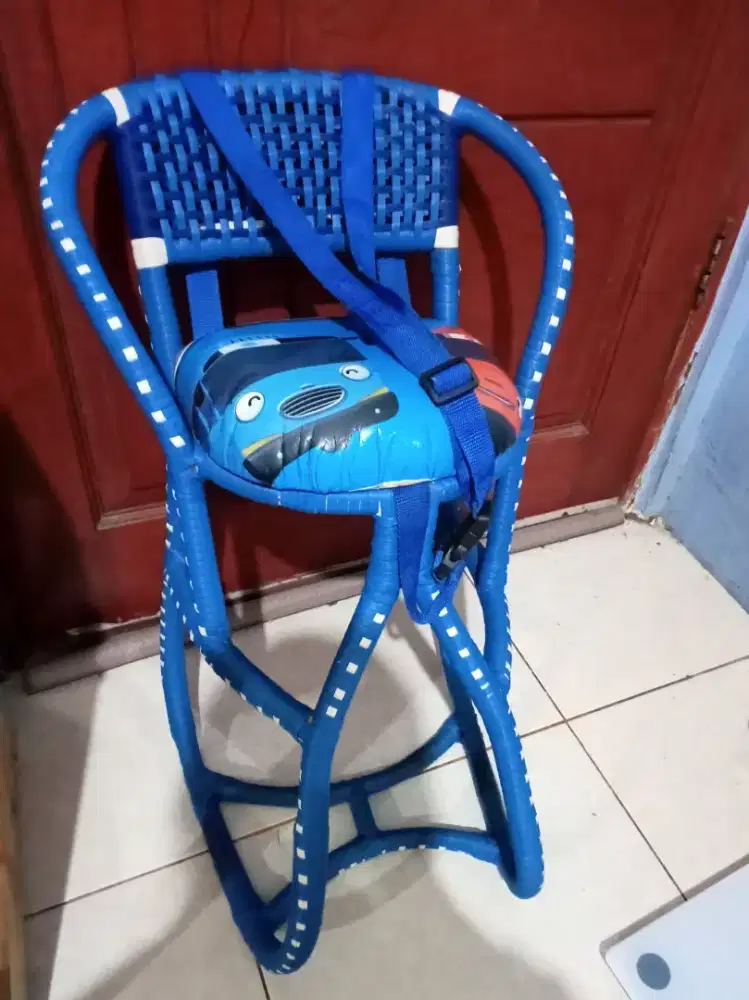 Kursi, kursi boncengan, boncengan anak, boncengan motor, kursi rotan