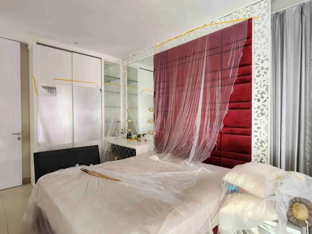 rumah pakuwon indah 2 lantai full furnish surabaya barat dekat Pakuwon mall PTC