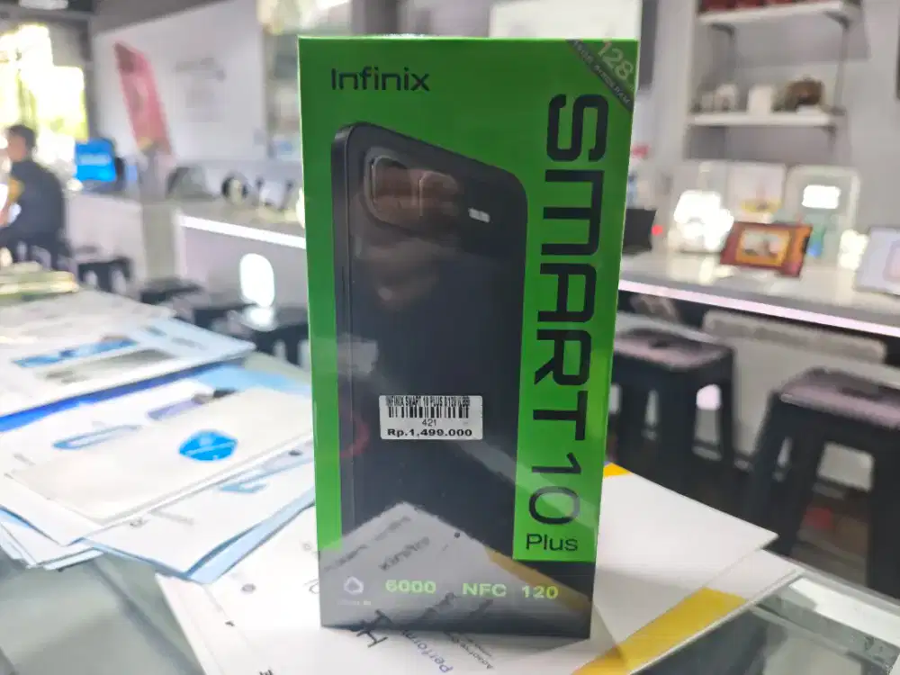 INFINIX SMART 10 PLUS RAM 8+8/128GB ATLANTIS DAHSYAT