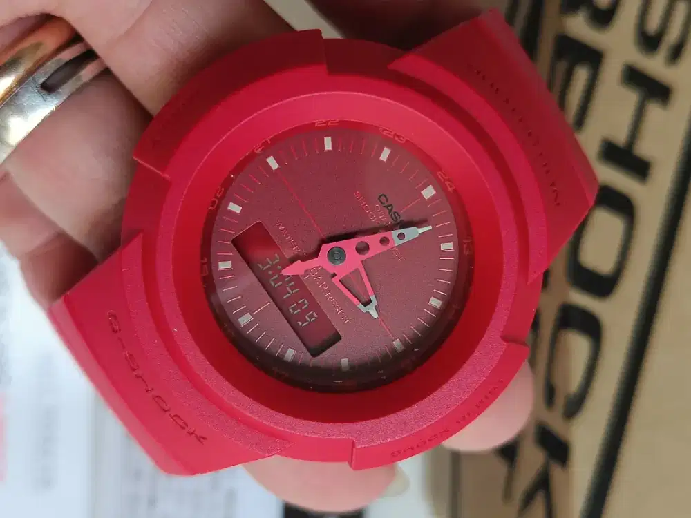 Casio G-Shock AW500BB original baru blm pernah pakai full set sangat