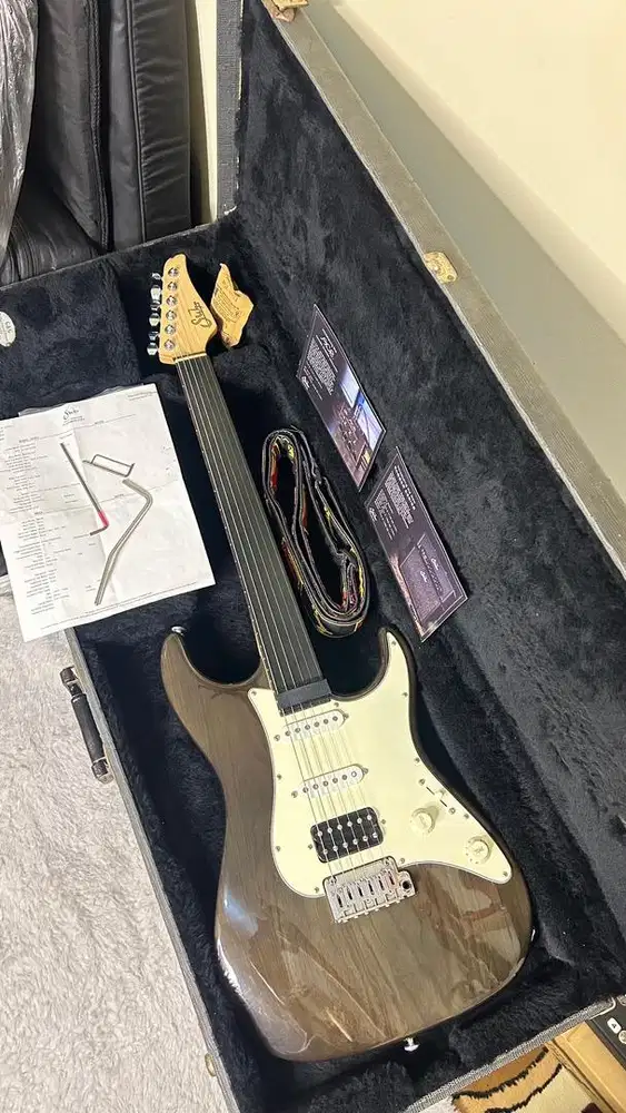 SUHR STANDARD PRO HSS SWAMP ASH ORIGINAL MADE IN USA