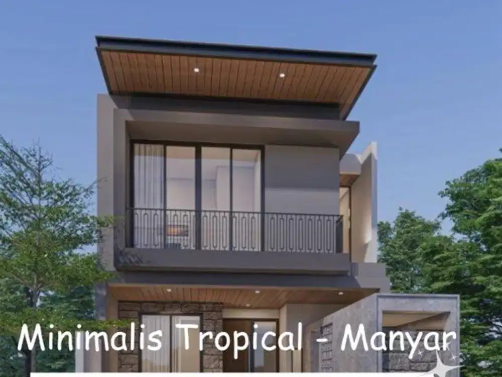 Rumah Baru Manyar Tirtoyoso Manyar Tirtoasri Surabaya Minimalis Tropis