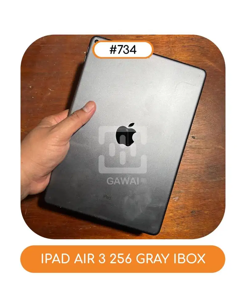 #734 Ipad Air 3 Space Gray 256 Ibox