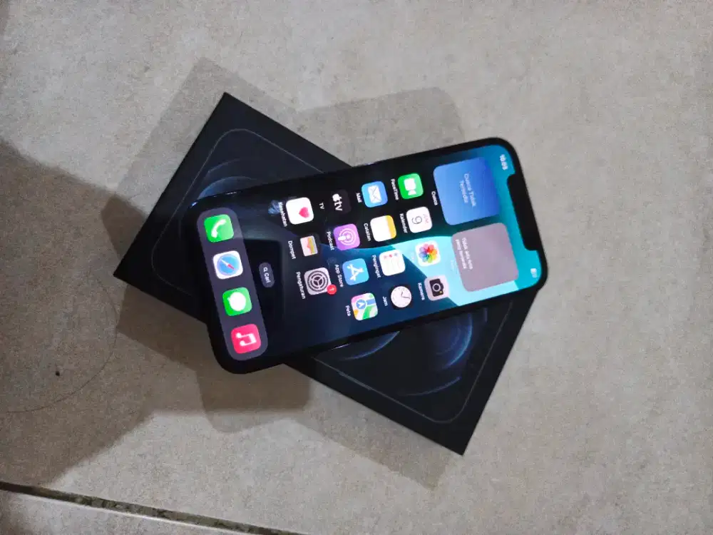 Iphone 12 pro 256 inter All Op fullset mlusss like new josss