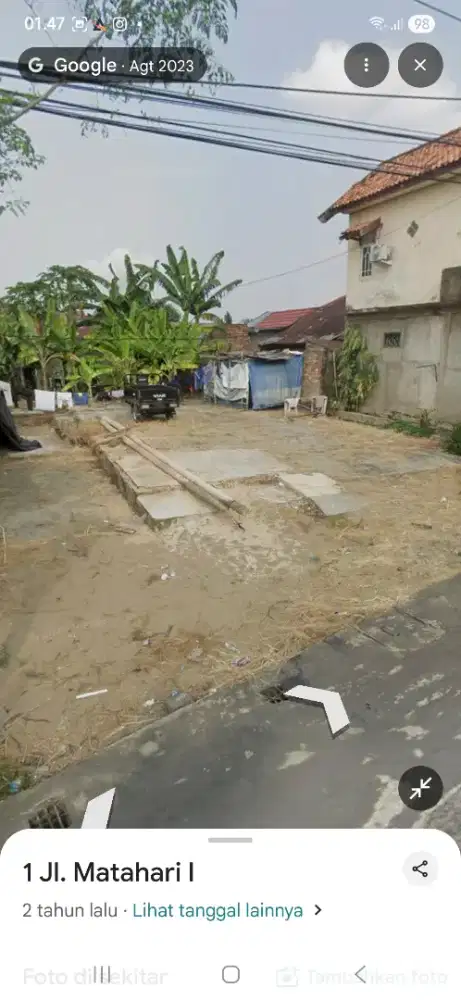 Di jual tanah, tengah kota jambi.