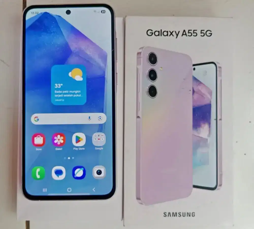 Samsung A55 5G Ram 12/256 Fullset