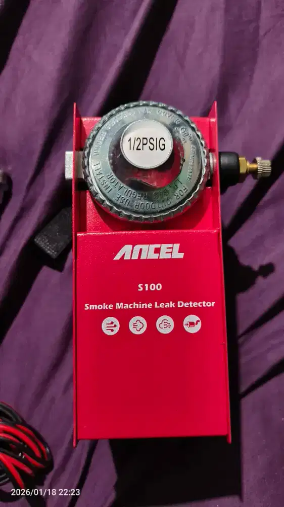 Ancel S100 Machine EVAP Smoke Leak Detector Fuel Pipe Check Vacuum