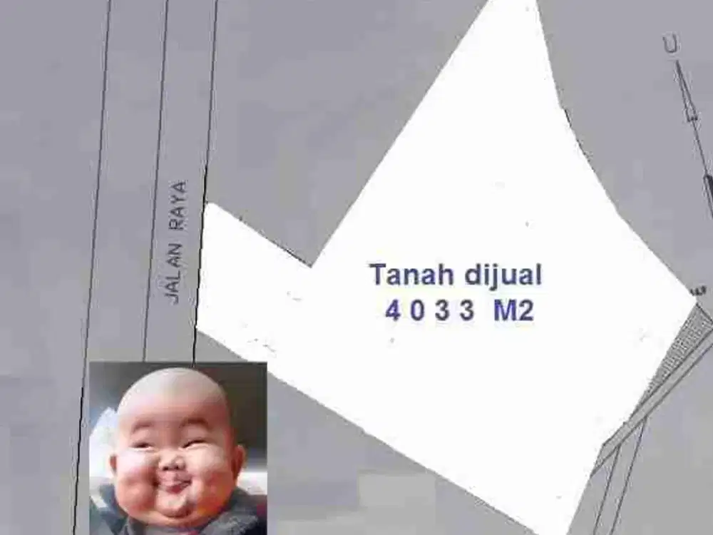 Hanya 3jt/mtr !! Dijual Tanah Lingkar Timur Sidoarjo