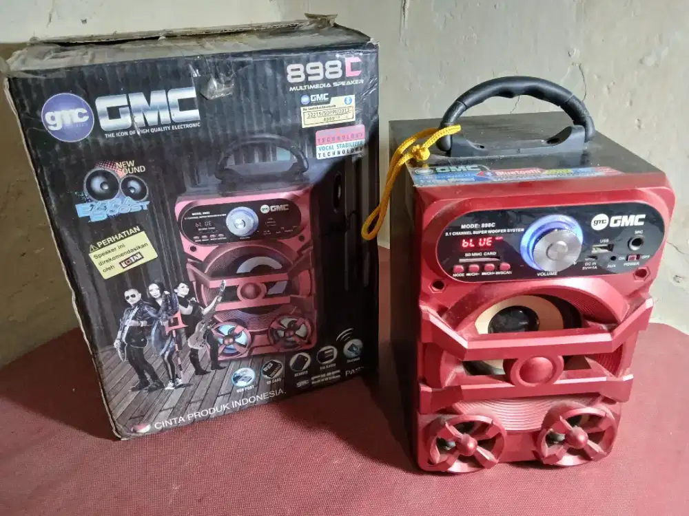 Speaker Aktif Bluethoot GMC