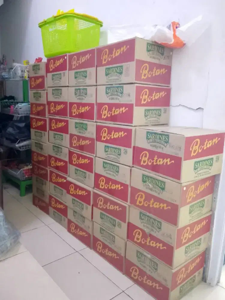 Sarden Botan cuci gudang