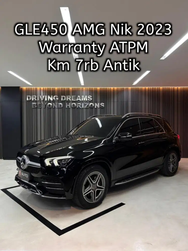 Mercedes Benz GLE 450 GLE450 AMG 2023 Hitam Mercy Km7rb B88BMB